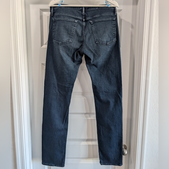 Frame Denim L'Homme Slim Jeans Placid Dark Wash Stretch Denim Size 31 - Picture 4 of 10